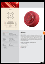 Solista LED Yangın Alarm Flaşörü