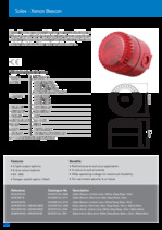 Solex Xenon Flaşör 3Cd, Kırmızı