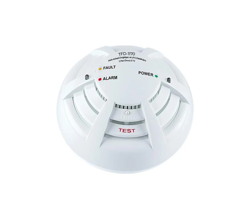 TFD-1170 Akıllı Adresli Doğal Gaz Dedektörü (Harici Beslemeli)