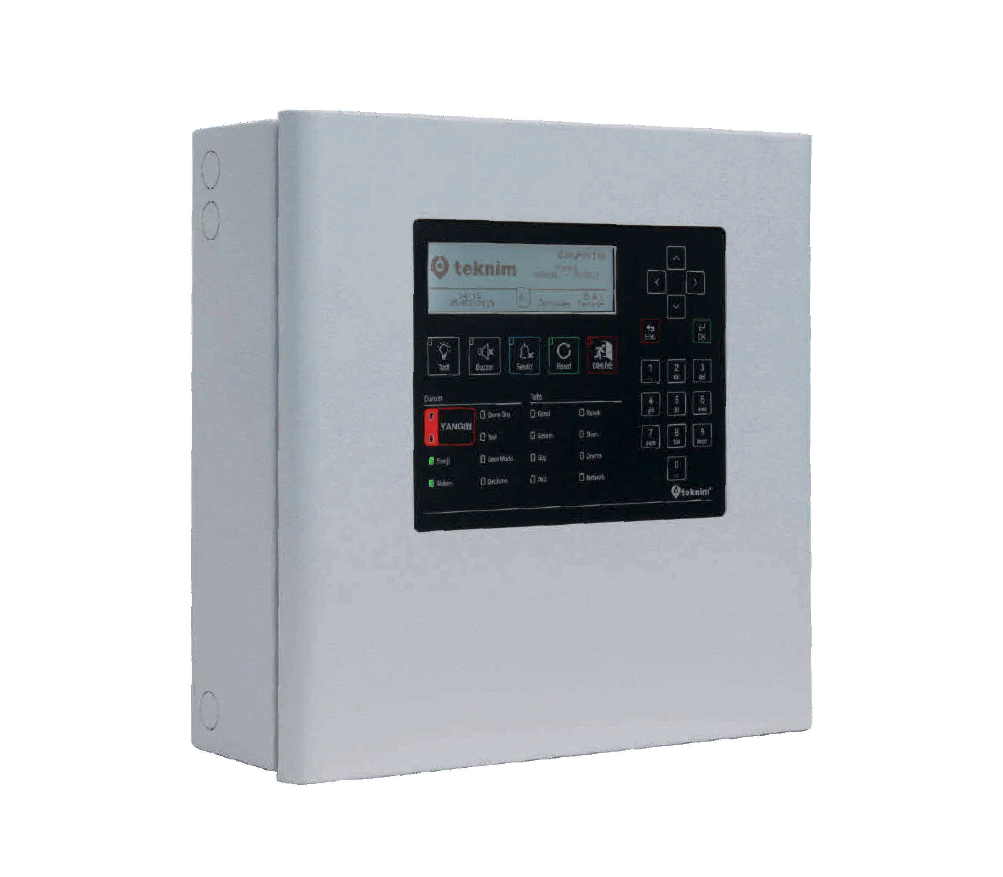 TFP-1211 1 Loop Akıllı Adresli Yangın Alarm Paneli